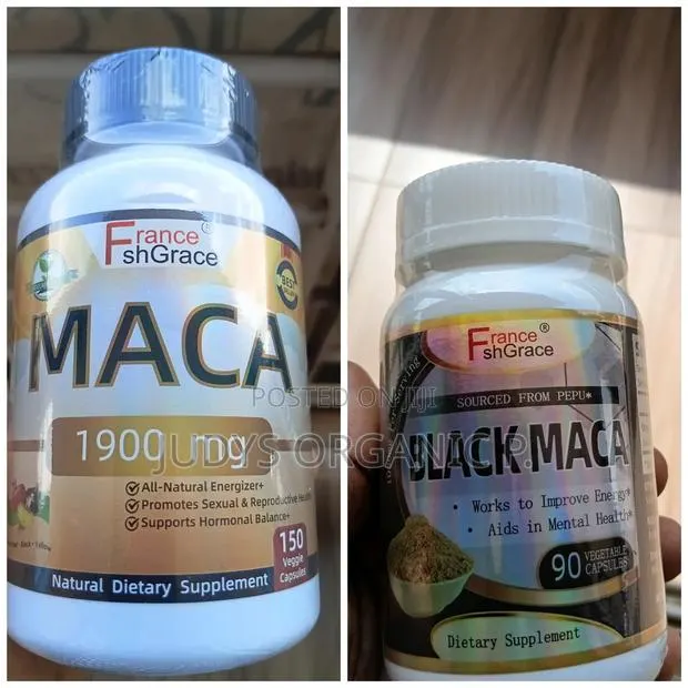 Maca and Black Maca Capsules( Ghc250 Each) · Photo 1