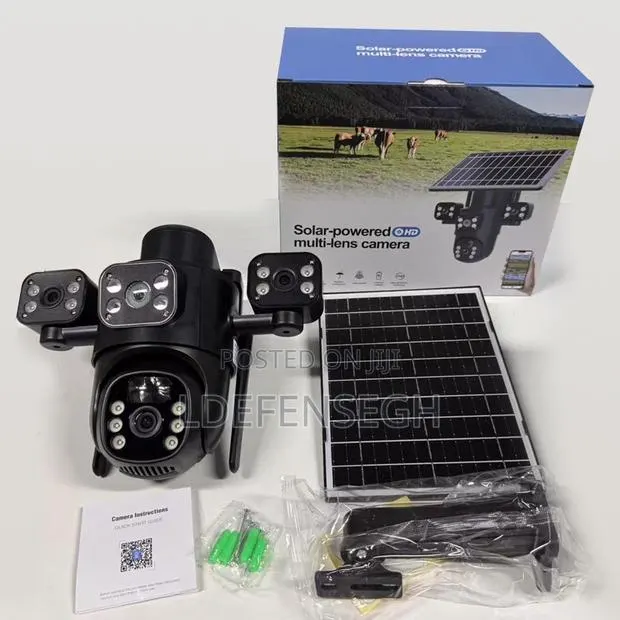 Solar Powered Surveillance Cameras · Photo 1