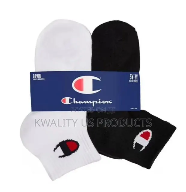 Champion Youth Quarter Socks - 8 Pairs · Photo 1