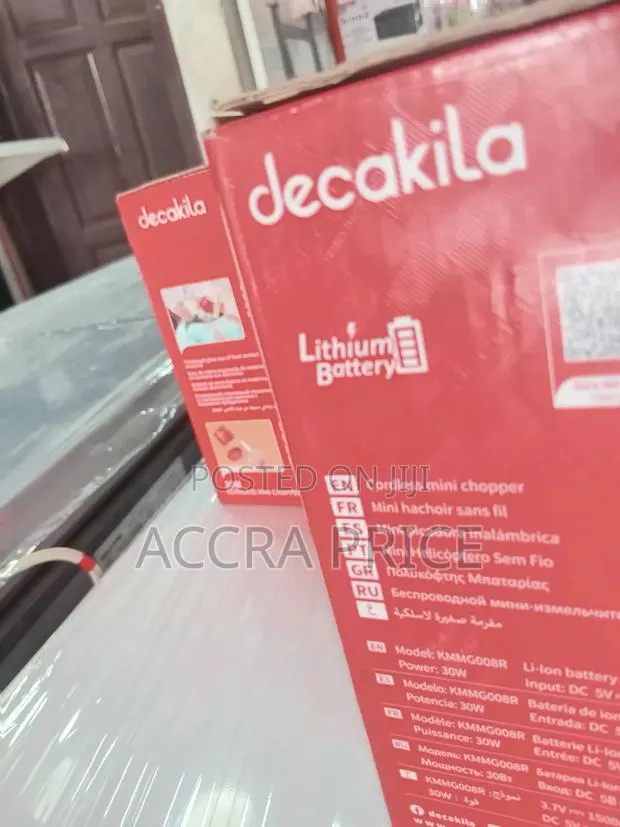 Original Decakila Rechargeable Kitchen Chopper · Photo 1