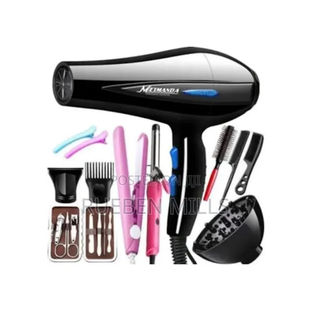 Kf BST Kf 1566 Twelve in One Hair Salon Blow Dryer Set · Photo 1