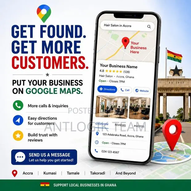 How to Put Your Business on Google Maps in Ghana · Photo 1