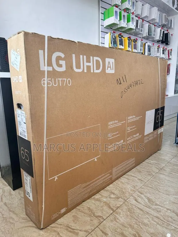 2024 Model LG 65-Inch 4k Crystal Uhd Smart Ai