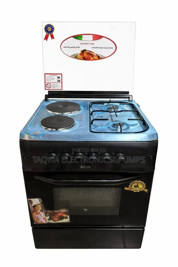 Ferre 2 Hot Plates 2 Gas 60x60 Cooker · Photo 1