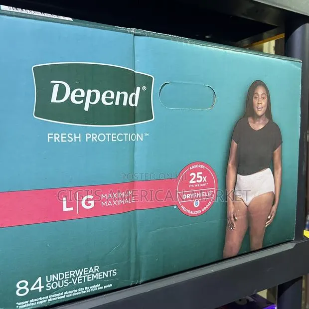 Depend Protection Plus+ Adult Diapers Pull Ups · Photo 2