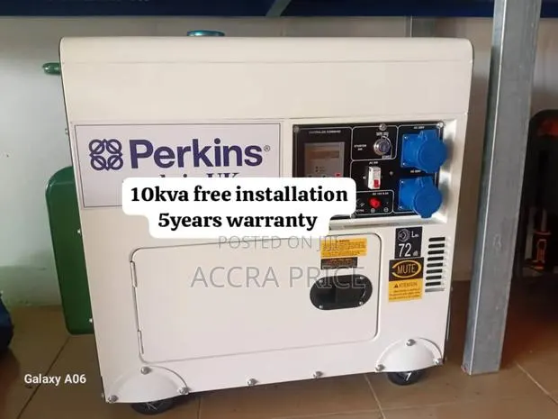 Smart Generator, Zero Downtime 10kva 13000wats Diesel Perkin · Photo 1