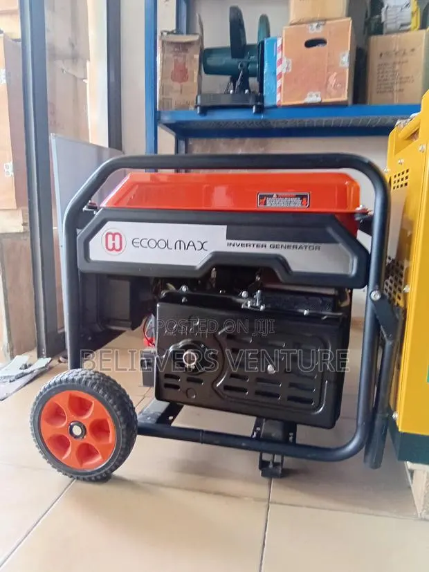Original Inverter Generator by Ecoolmax Machinery Petrol Boosted12kva · Photo 1