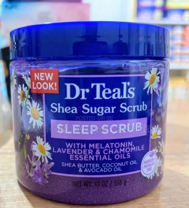 Dr Teal's Shea Sugar Scrub With Lavender Chamomile · Photo 1