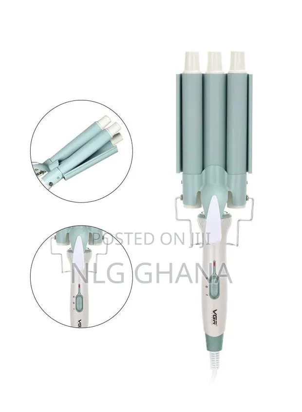 90w 220°C Professional Ceramic Iron Hair Curler. Ghx3249 · Photo 1