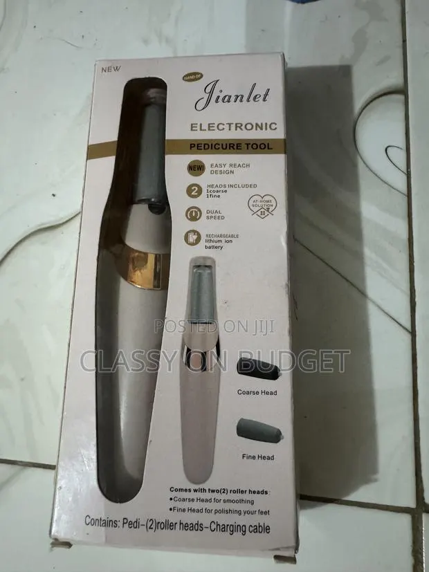 Rechargeable Pedicure Tool- Calluses Remover/ Heel Smoother/ Shaver · Photo 1