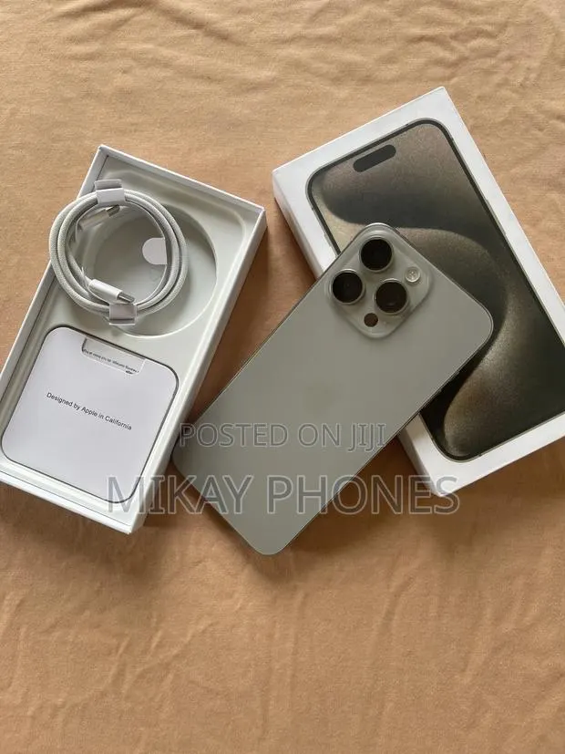 Apple iPhone 15 Pro Max 256 GB Silver · Photo 1