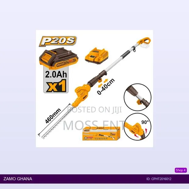 Cordless Pole Hedge - CPHT · Photo 1