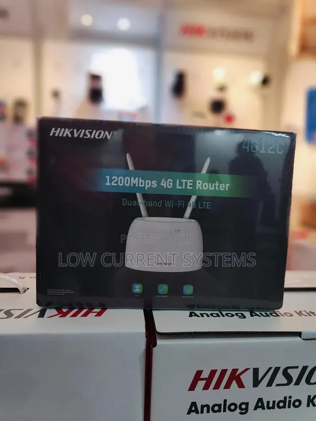Hikvision Ds-3wr4g12c
Ac1200 4g Sim Router Universal Router · Photo 1
