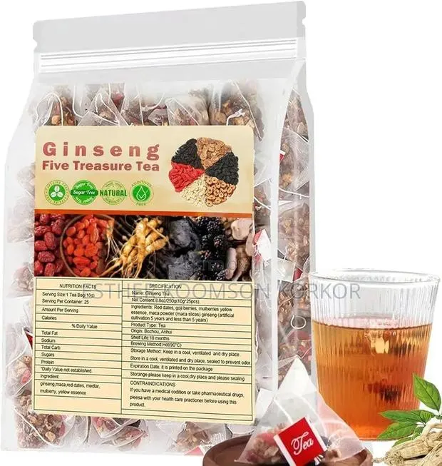 Ginseng, Five Treasure Tea · Photo 1