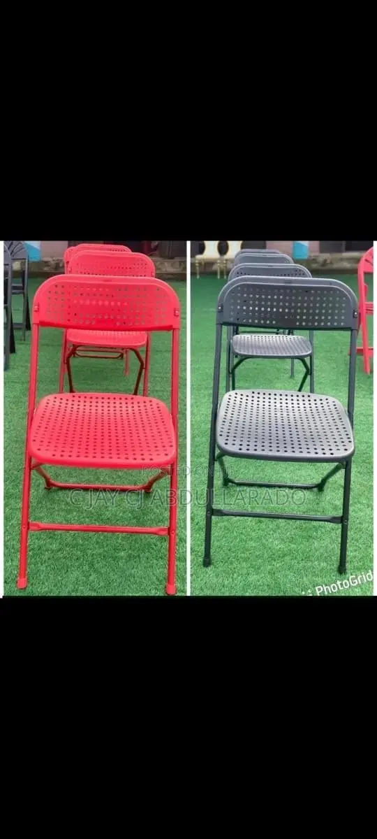 Quality Metal Folding Plastic Chairs · Photo 1
