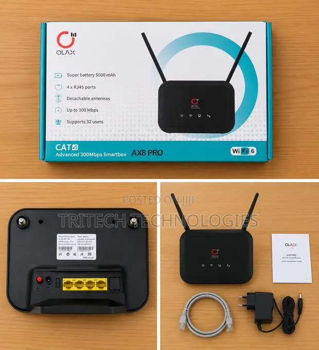 Olax Ax8 Pro Cat4 Wifi 6 · Photo 1