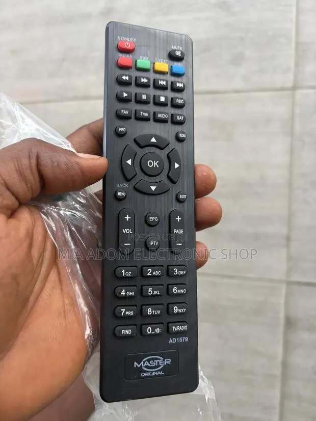Master Original Replacement Remote Control for Digital Decoder · Photo 1
