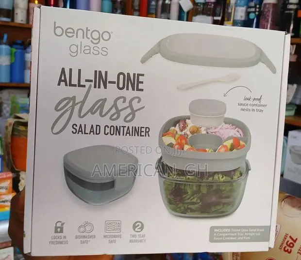 Bento Glass All in One Salad Container · Photo 1