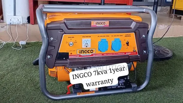 Ingco 7kva Petrol Generator Available – Order Today 7kva · Photo 1
