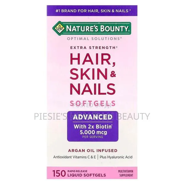 Nature’S Bounty Advanced Hair, Skin Nails 150 Softgels · Photo 1