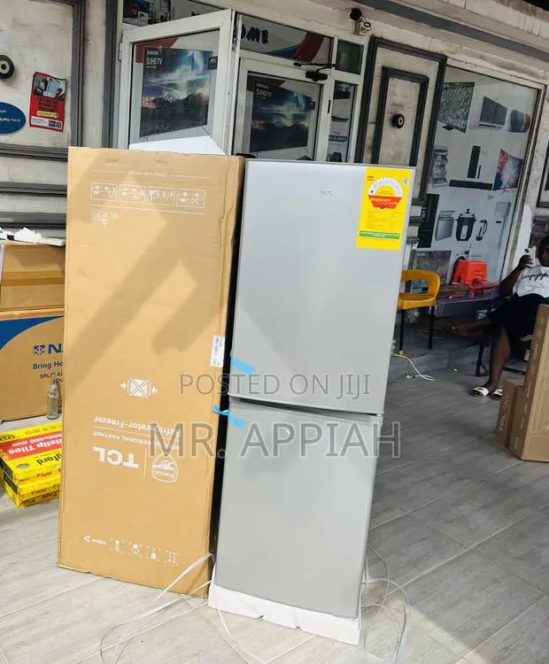 Check Out Affordable TCL Double Door Refrigerator(Gray). · Photo 1