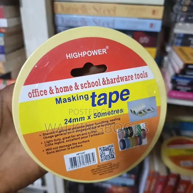 Masking Tape Medium 24mm*50metres · Photo 1