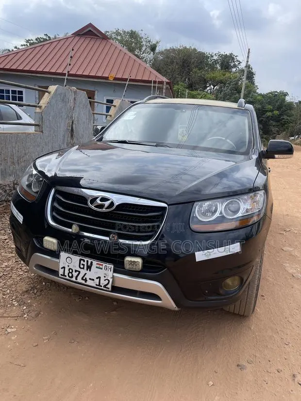 Hyundai Santa Fe Limited 2012 Black · Photo 1