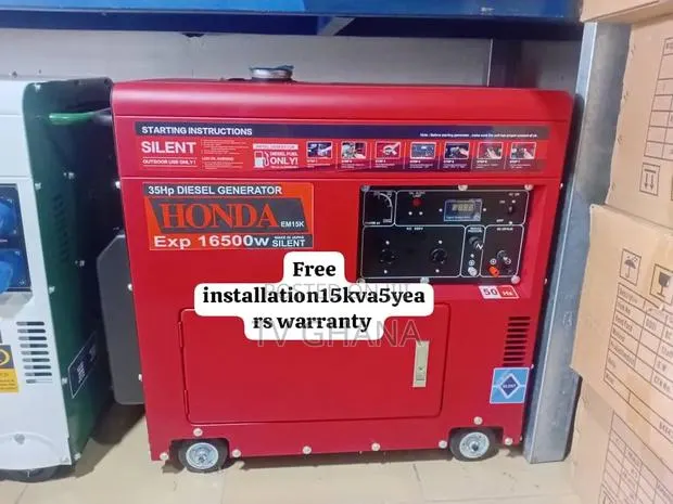 Honda Silent Generator 15kva | Dependable in Every Drop15kva · Photo 1