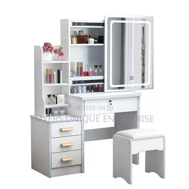 Quality Led Light Dresser With Sliding Mirror · Photo 1