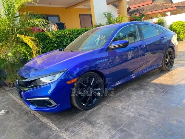 Honda Civic Sport 2021 Blue · Photo 1