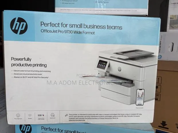 Hp Officejet Pro 9730 A3 A4 Ink Jet All in One Printer · Photo 1