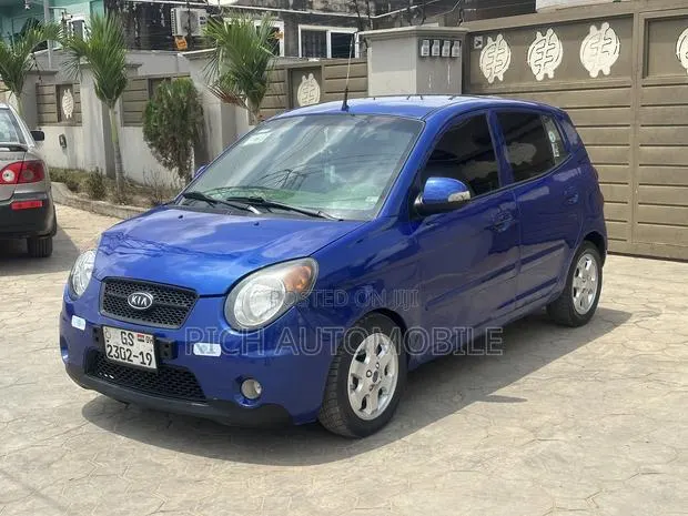 Kia Morning 2009 Blue · Photo 1