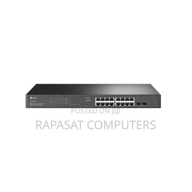 Tp-Link Tl-Sg2218p 16 Port Gigabit Smart Managed Poe Switch 2sfp Slots · Photo 1