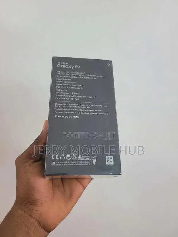 New Samsung Galaxy S9 64 GB Black · Photo 1
