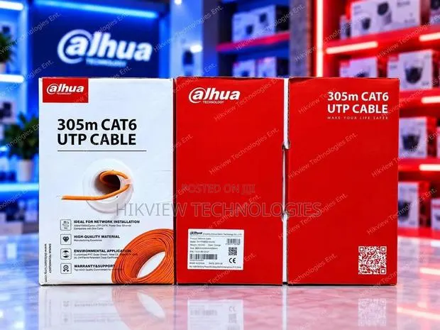 Dahua Pfm922i-6un-C 305m Cat6 Utp Cable · Photo 1