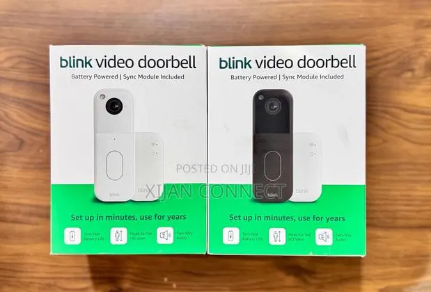 Blink Video Doorbell Camera (Sync Module Included) · Photo 1