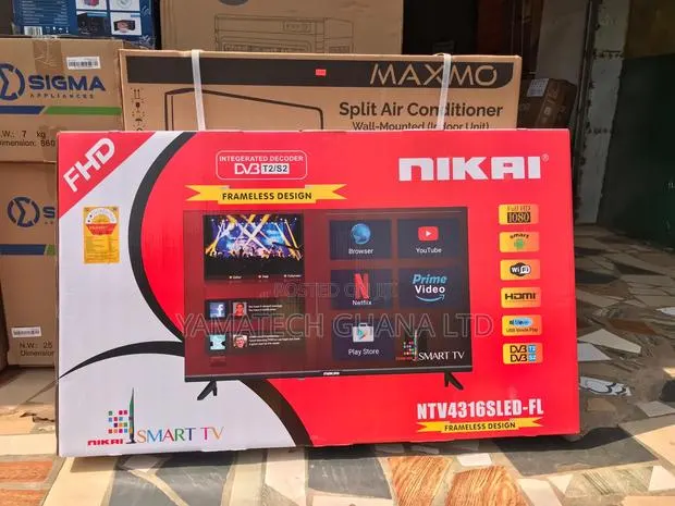 Flameless Design Nikai Fhd 43inch Smart Tv With Wifi · Photo 1