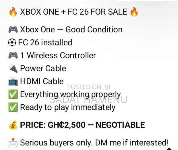 Xbox One Console With One Wireless Controller · Photo 1