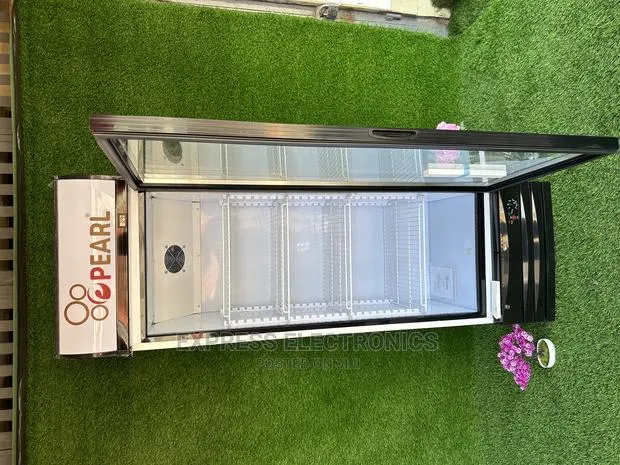 Adjustable Shelves Showcase Fridge Pearl Display PVC37,248L · Photo 1