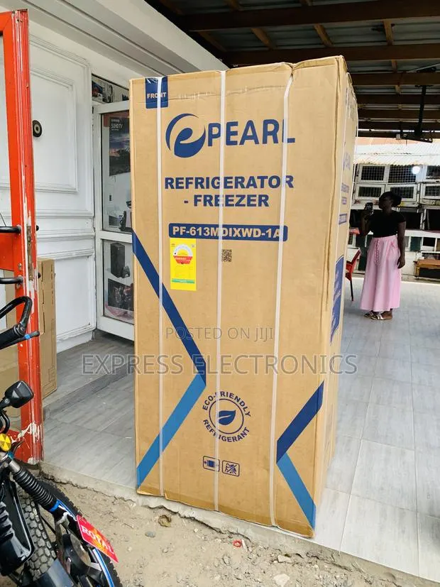Pearl 421L Bottom Freezer + Dispenser Refrigerator - PF-613MDIXWD-1A · Photo 1