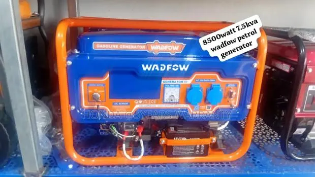 Wadfow 7.5kva 8500watt Petrol Generator · Photo 1