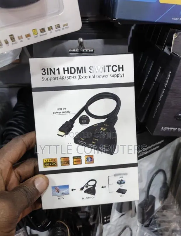 HDMI Switch 3-Output and 1-Input · Photo 1