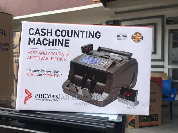 Strong Premax Cash Counting Machine, PM-CC90D · Photo 1