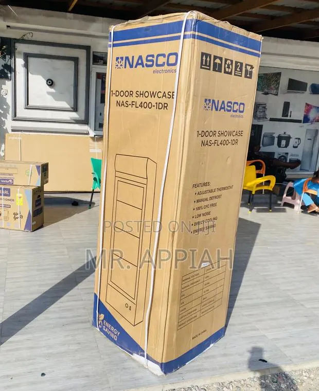 Purchase Original Nasco Nas-Fl350-1dr 1 Door Display Fridge · Photo 1