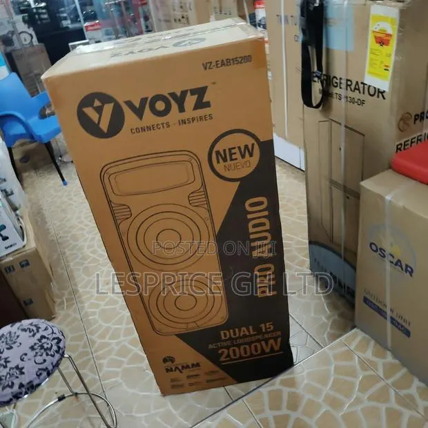 Party Hard and Clean With Our Great 2000W Voyz Bluetooth Speaker · Photo 1