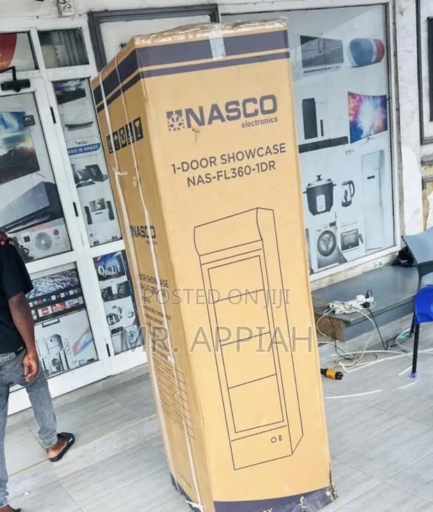 Buy Sleek Nasco 298L Beverage Cooler(NAS-Fl360-1DR)Glass Door · Photo 1