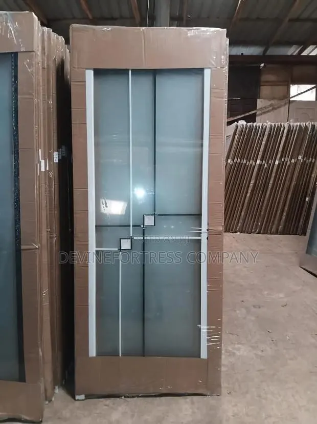High Quality Bathroom Glass Doors Fiberglass White// Brown · Photo 1