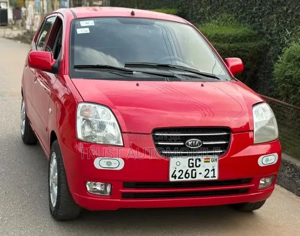 Kia Morning 2007 Red · Photo 1