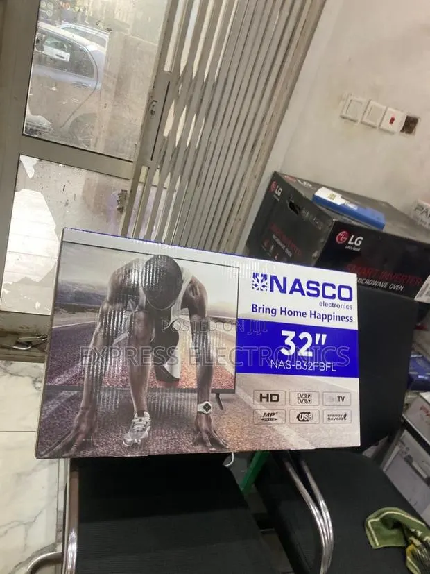 Available Now at Store FHD Satellite Digital Nasco 32”Tv · Photo 1
