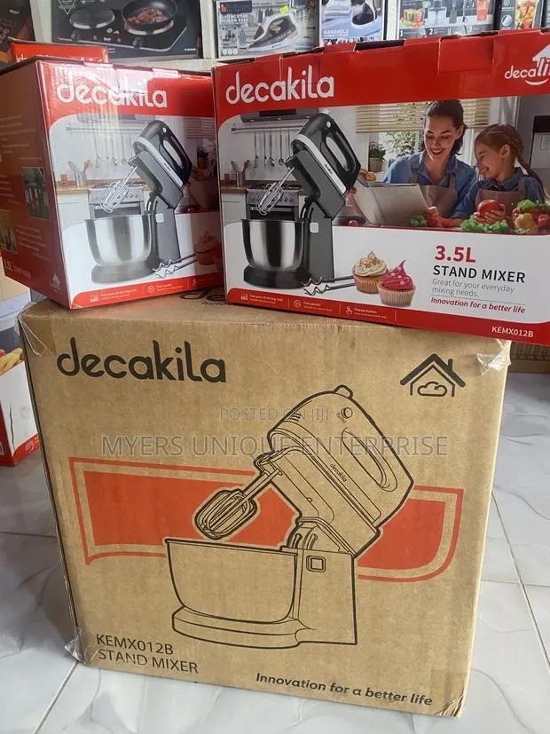 2in1 Decakila Stand Mixer(3.5l),Beater+Dough Hook Included · Photo 1